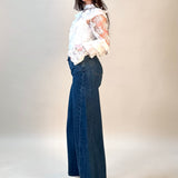 Jeans full length palazzo