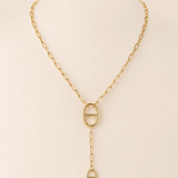 Goudkleurige Lange schakelketting