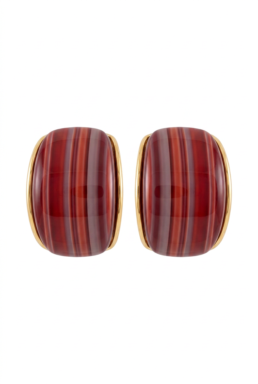 Oorbellen Amber Glow