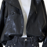 Tough-looking jacket, both feminine and edgy