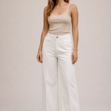 witte jeans Palazzo