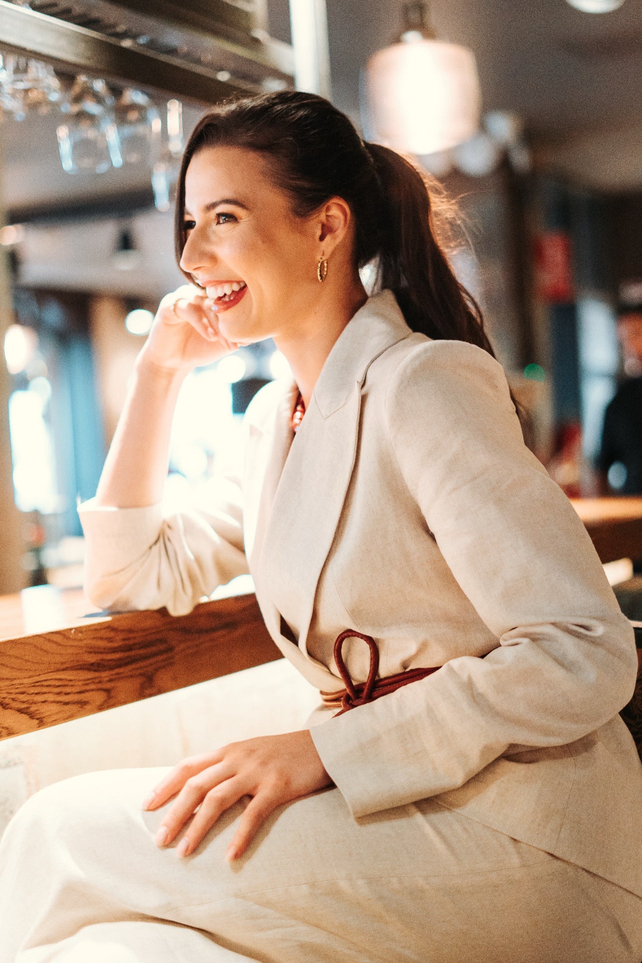 Women’s Linen Blazer