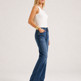 Mid waist Boyfriend jeans Blue Denim