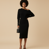 Class Jurk - Lange elegante, getailleerde jurk