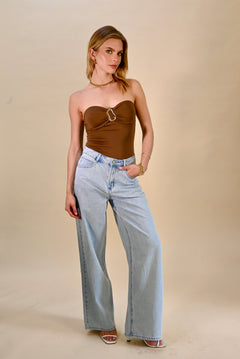 Wide Pantalon light Jeans