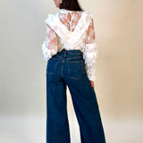 Jeans full length palazzo