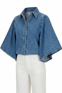 Oversized Jeans Blouse