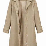 Trenchcoat Beige voor Elk Seizoen - Waterafstotend