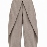 Ballonbroek met Overslag – Taupe