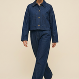 Blazer en rok in Jeans