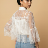 Romantische Kanten Blouse
