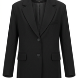 Zwarte Oversized Blazer Elegance