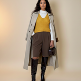 Mosterd vest / gilet