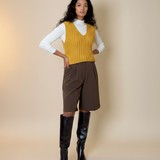 Mosterd vest / gilet